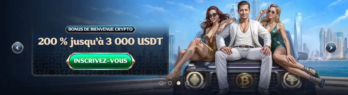 Millioner Casino – bonus de bienvenue crypto, 200% jusqu'à 3000 USDT